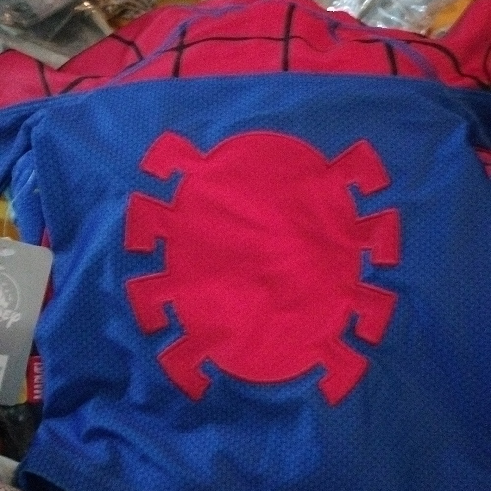 Marvel Spider-Man Rash Guard for Kids Size 2 Blue - Picture 7 of 9